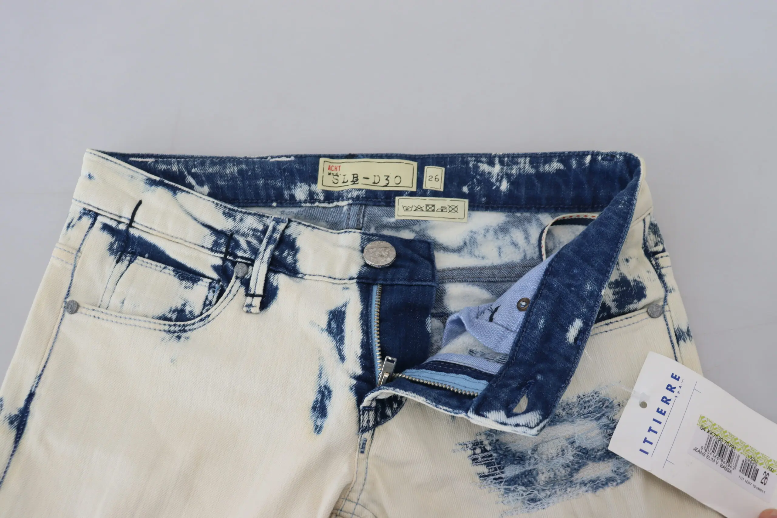 Skinny Women Tattered Denim Jeans Yacht