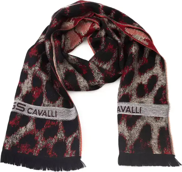 Шарф cavalli CLASS Animalier Fantasy Logo