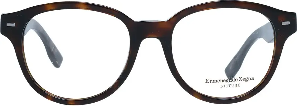 Brown Plastic Glasses Frames Ermenegildo Zegna