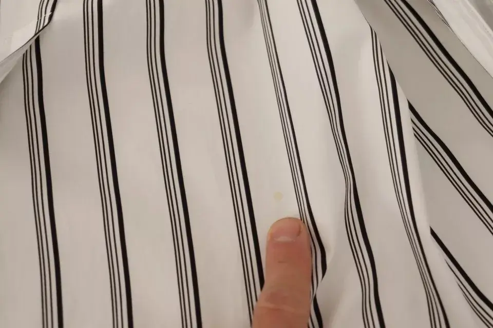 White Striped Cotton Robe Coat Wrap Jacket Dolce & Gabbana