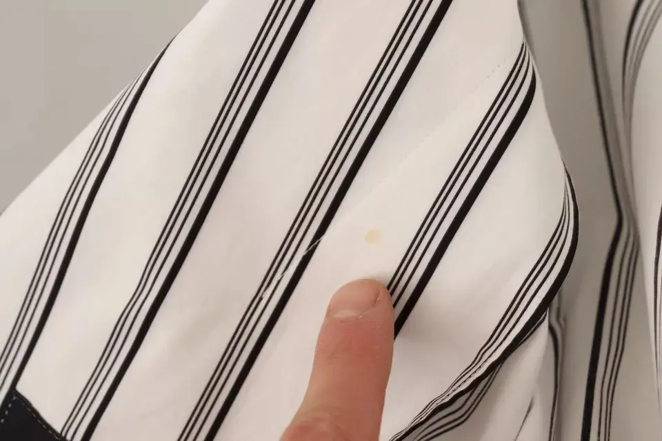 White Striped Cotton Robe Coat Wrap Jacket Dolce & Gabbana