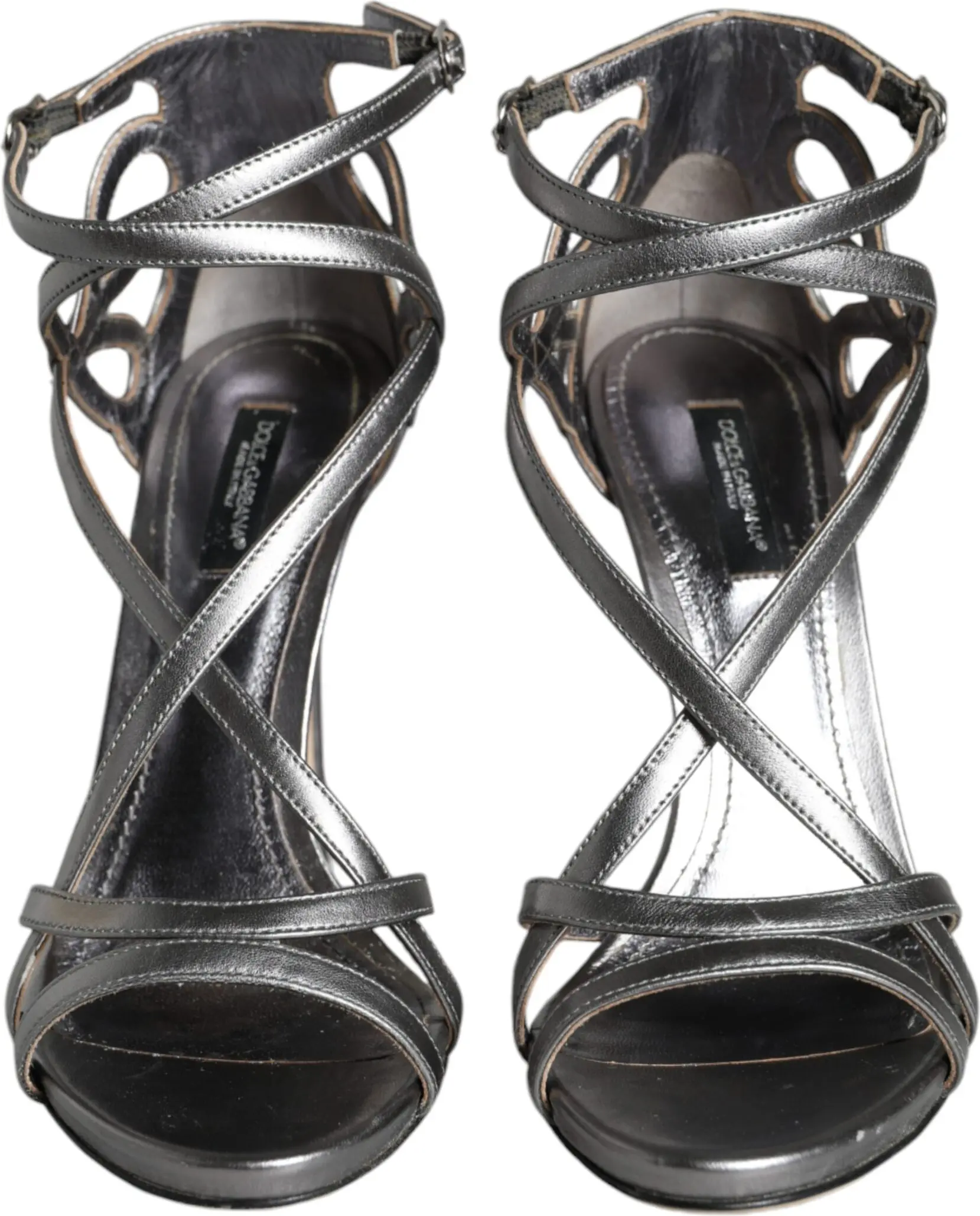Dolce & Gabbana tomonidan Kumush KeiraCharm teridan ishlangan tuflilar