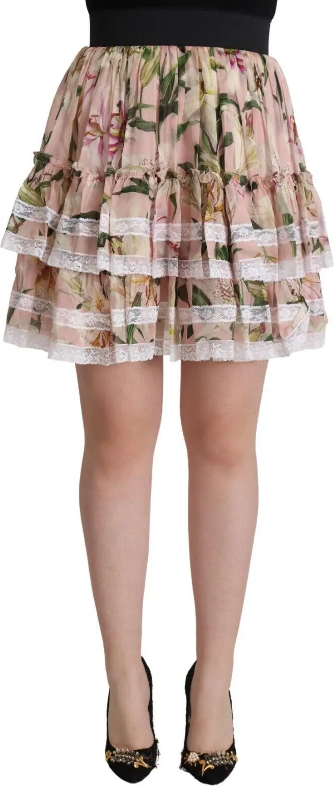 Mini Tiered A-line Skirt Dolce & Gabbana