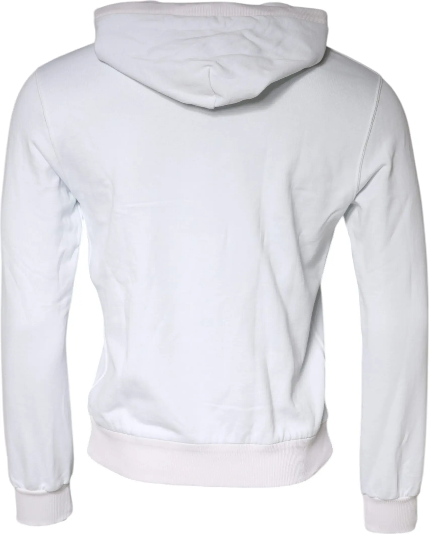 Свитшот с капюшоном Dolce & Gabbana White Caesar из хлопка