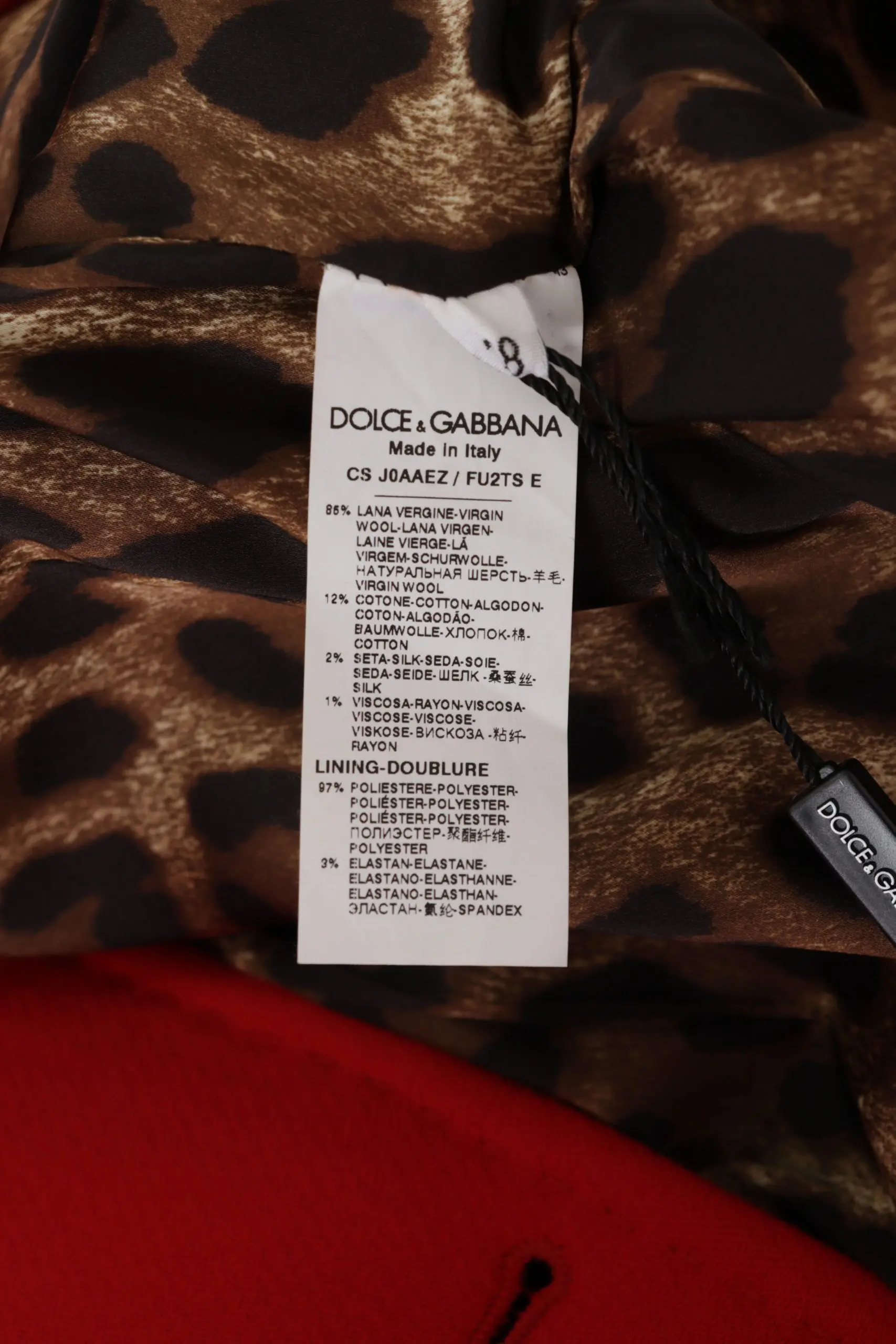 Пиджак Dolce & Gabbana SARTORIA ITALIANA