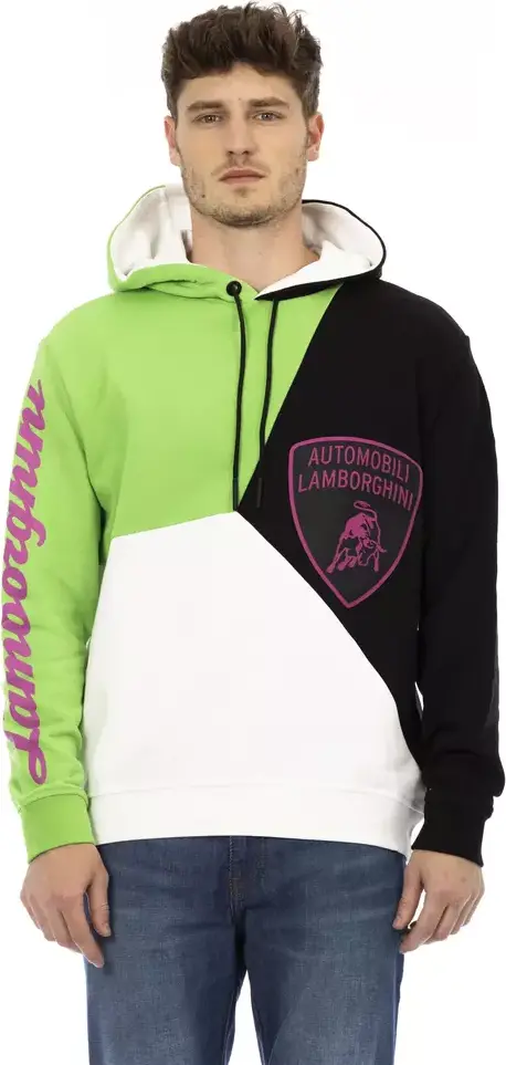 Automobili Lamborghini logotipli kapyutli sviter