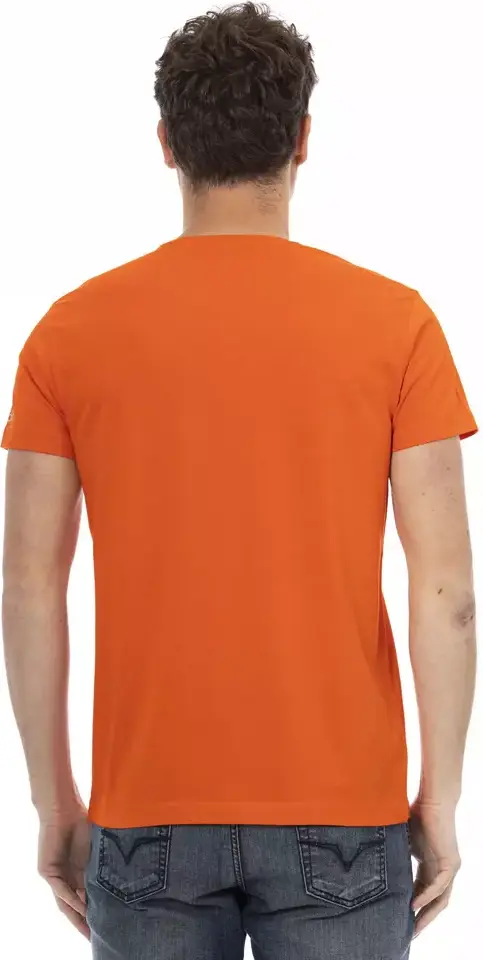 Orange Cotton T-Shirt
