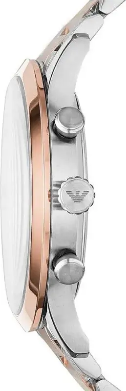 Soat Emporio Armani Elegance Ikki Tonli Erkaklar uchun Vaqt Ko'rsatkichi