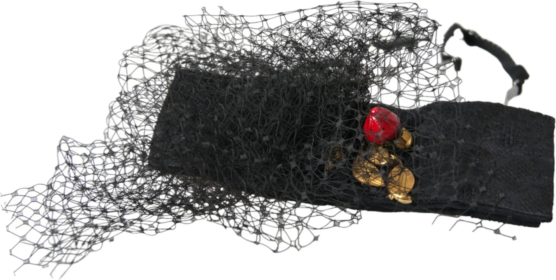 Dolce & Gabbana Kristalli Mesh Telli Bosch Diadem Bosh taqinchoq