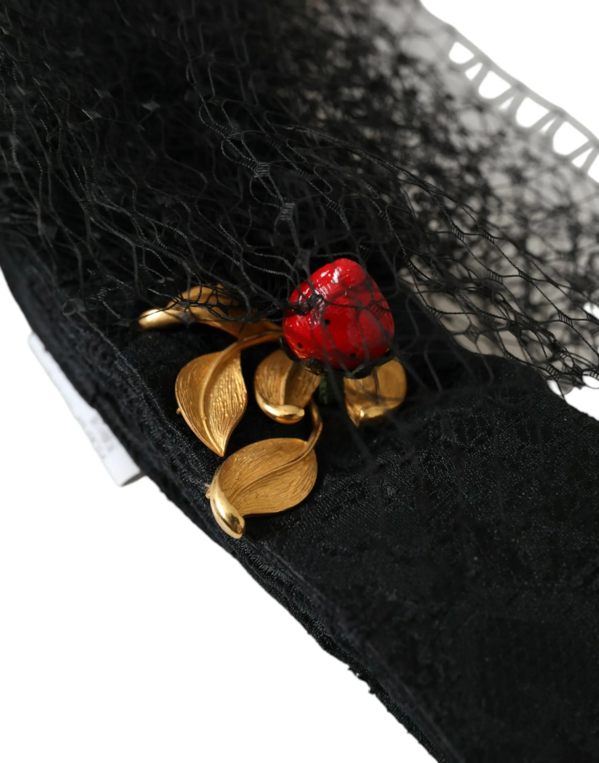 Dolce & Gabbana Kristalli Mesh Telli Bosch Diadem Bosh taqinchoq