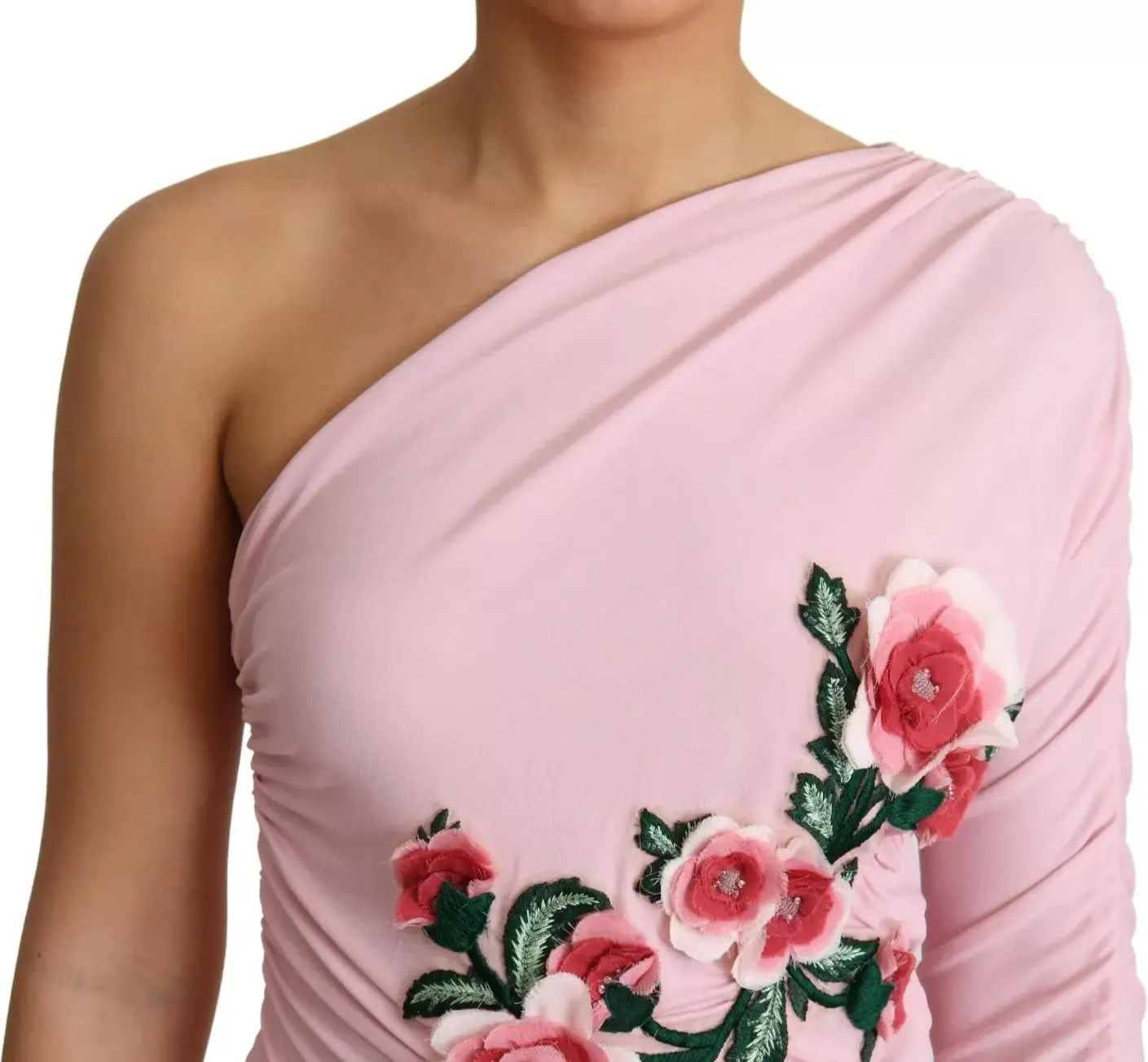 Dolce & Gabbana dan gulli bezakli bir yelka libosi