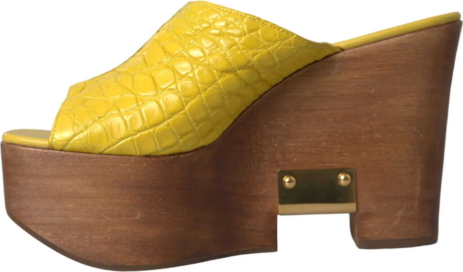 Dolce & Gabbana Mule Wedge To'piq Keng Oyoq Kiyimlari