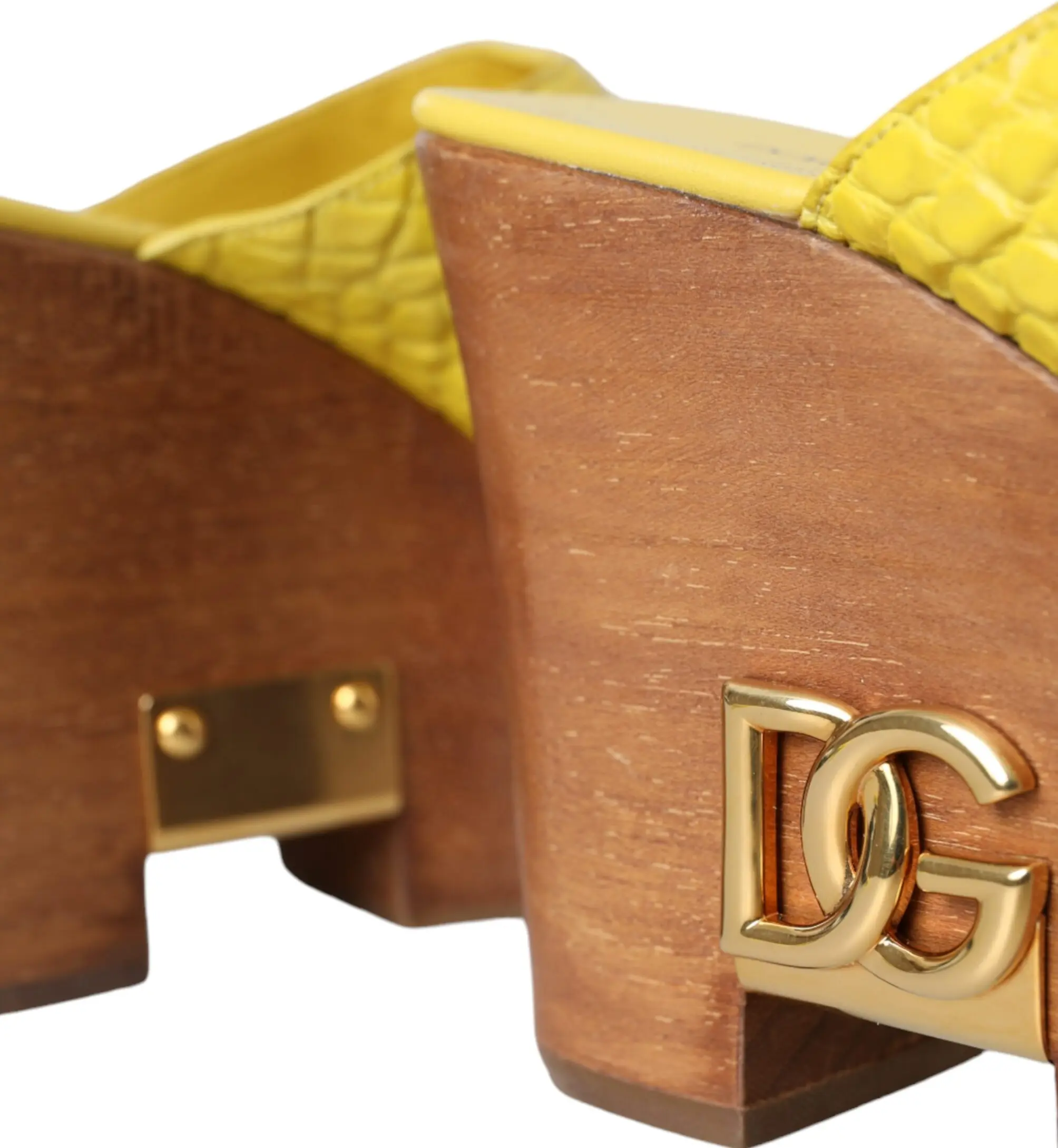 Dolce & Gabbana Mule Wedge To'piq Keng Oyoq Kiyimlari