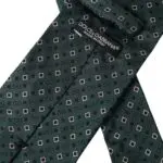 Tie Dolce & Gabbana Green Silk
