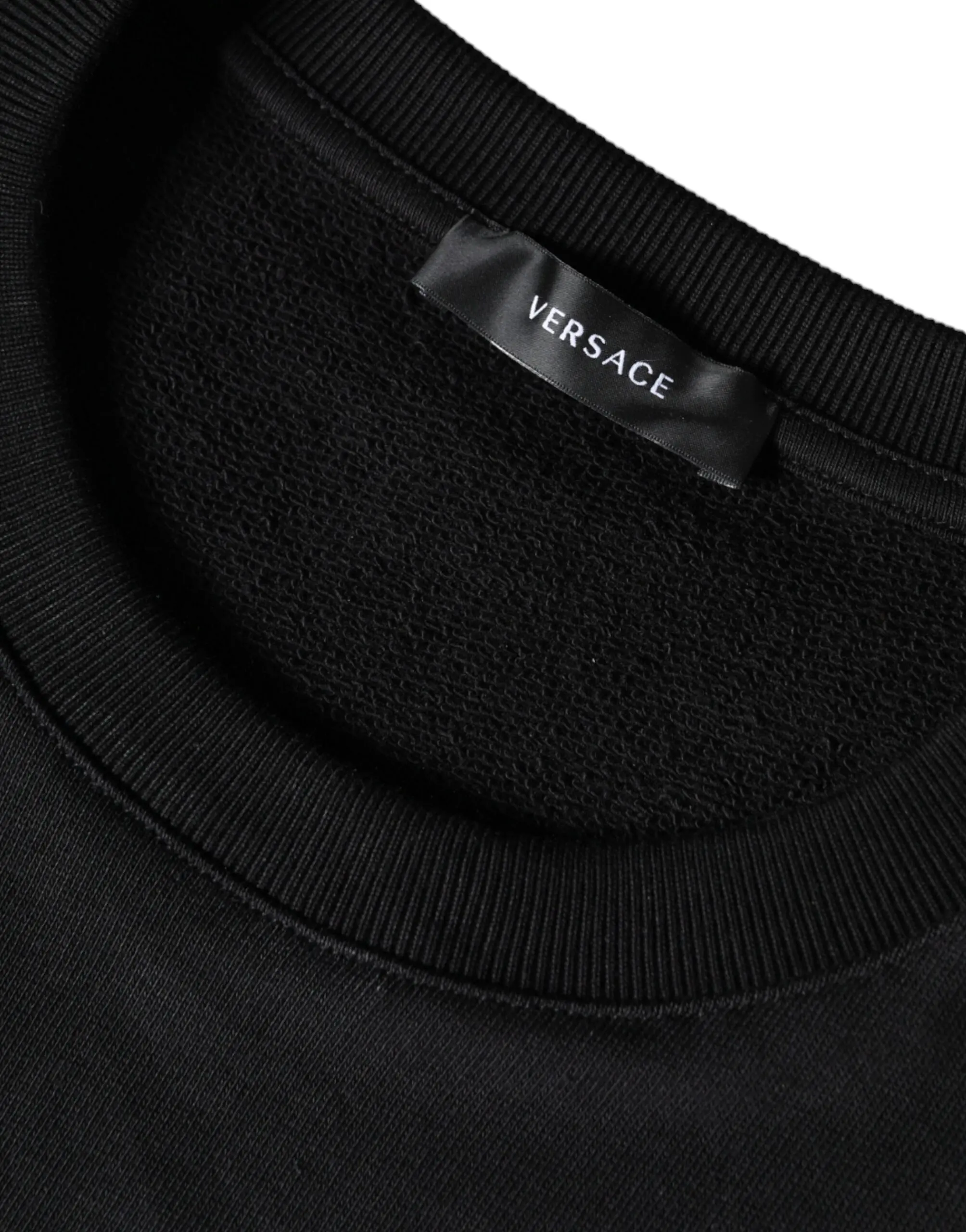 Sweater Versace Fleece Cotton Crew Neck Sweatshirt