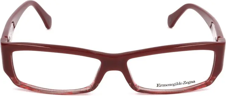 Ermenegildo Zegna Red Plastic Glasses (Frames)