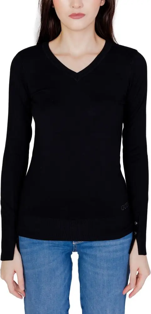 Sweater GUESS Black Cotton Sweatshirt