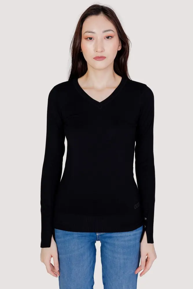 Sweater GUESS Black Cotton Sweatshirt