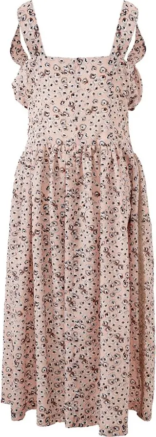 Pink Acetate Casual Dress Lardini