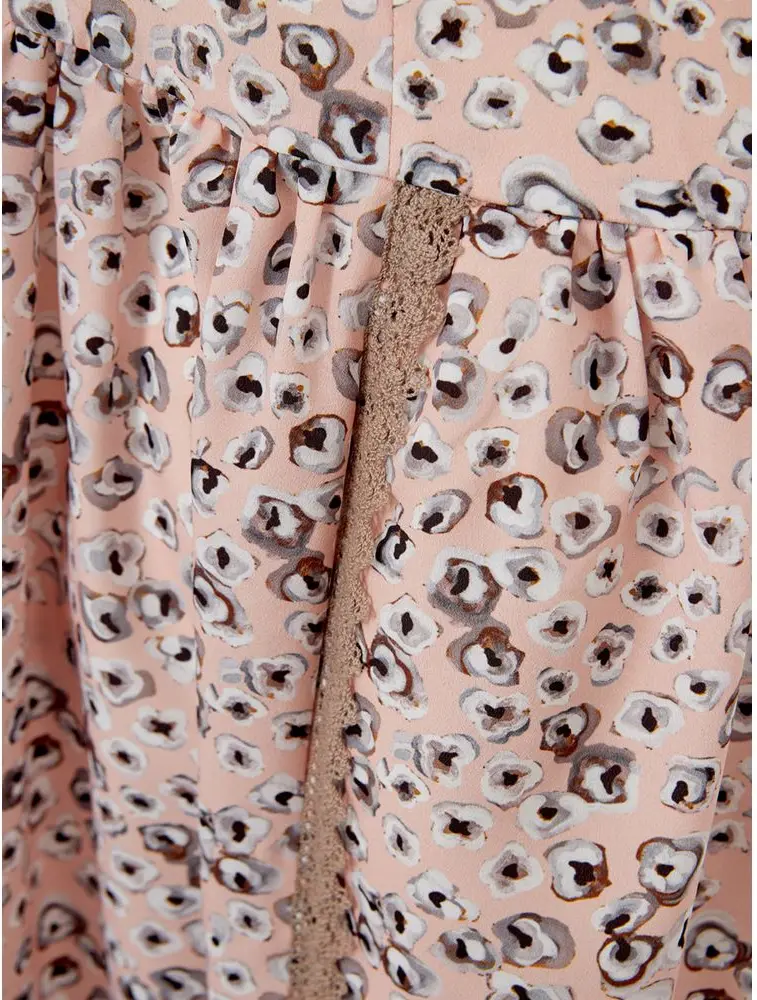 Pink Acetate Casual Dress Lardini