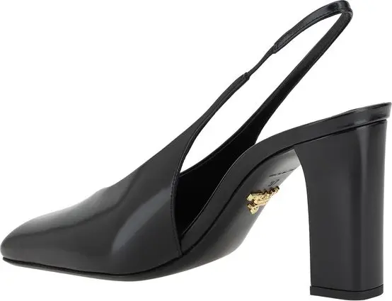 Prada Black Calf Leather Pumps