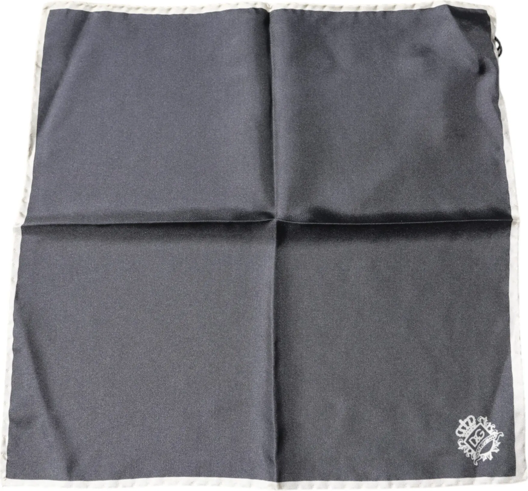 Handkerchief Scarf Dolce & Gabbana Gray Crown Logo