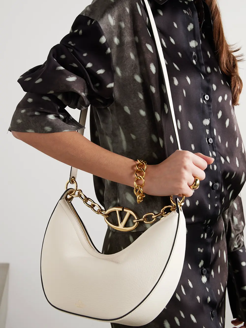 Shoulder Bag Valentino Garavani Vlogo Small Hobo