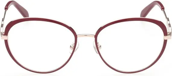 Glasses Emilio Pucci Red Metal