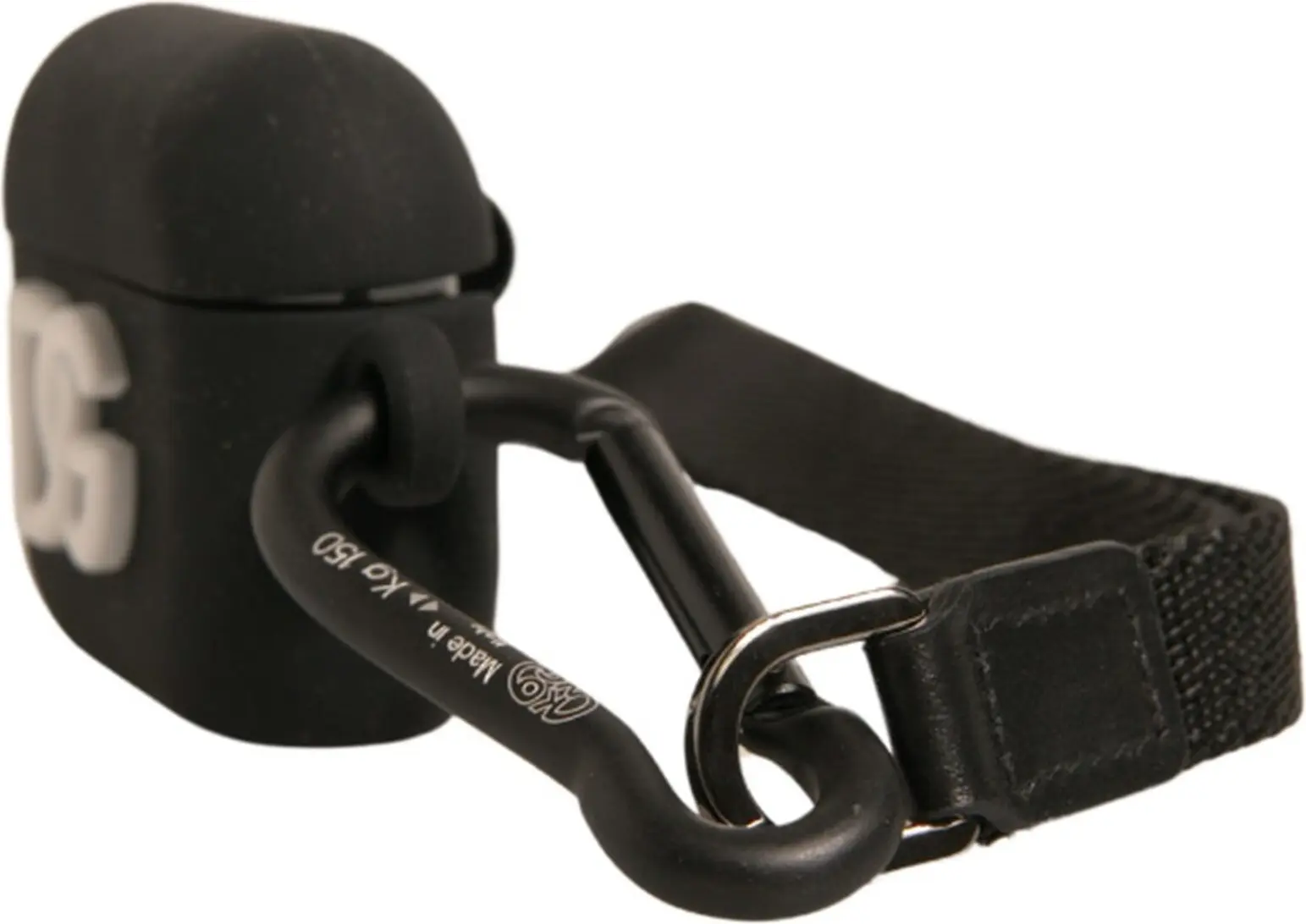 Case Dolce & Gabbana Black Silicone Rubber Logo Embossed Airpods 