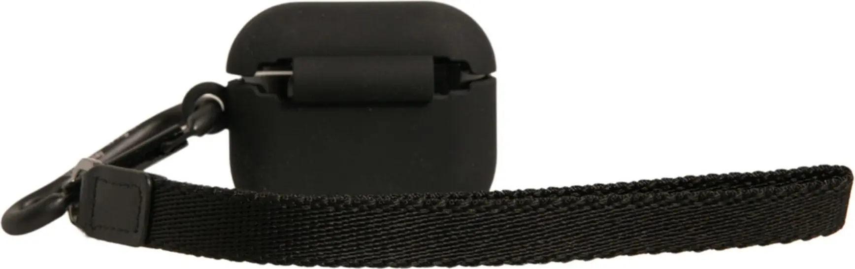 Case Dolce & Gabbana Black Silicone Rubber Logo Embossed Airpods 