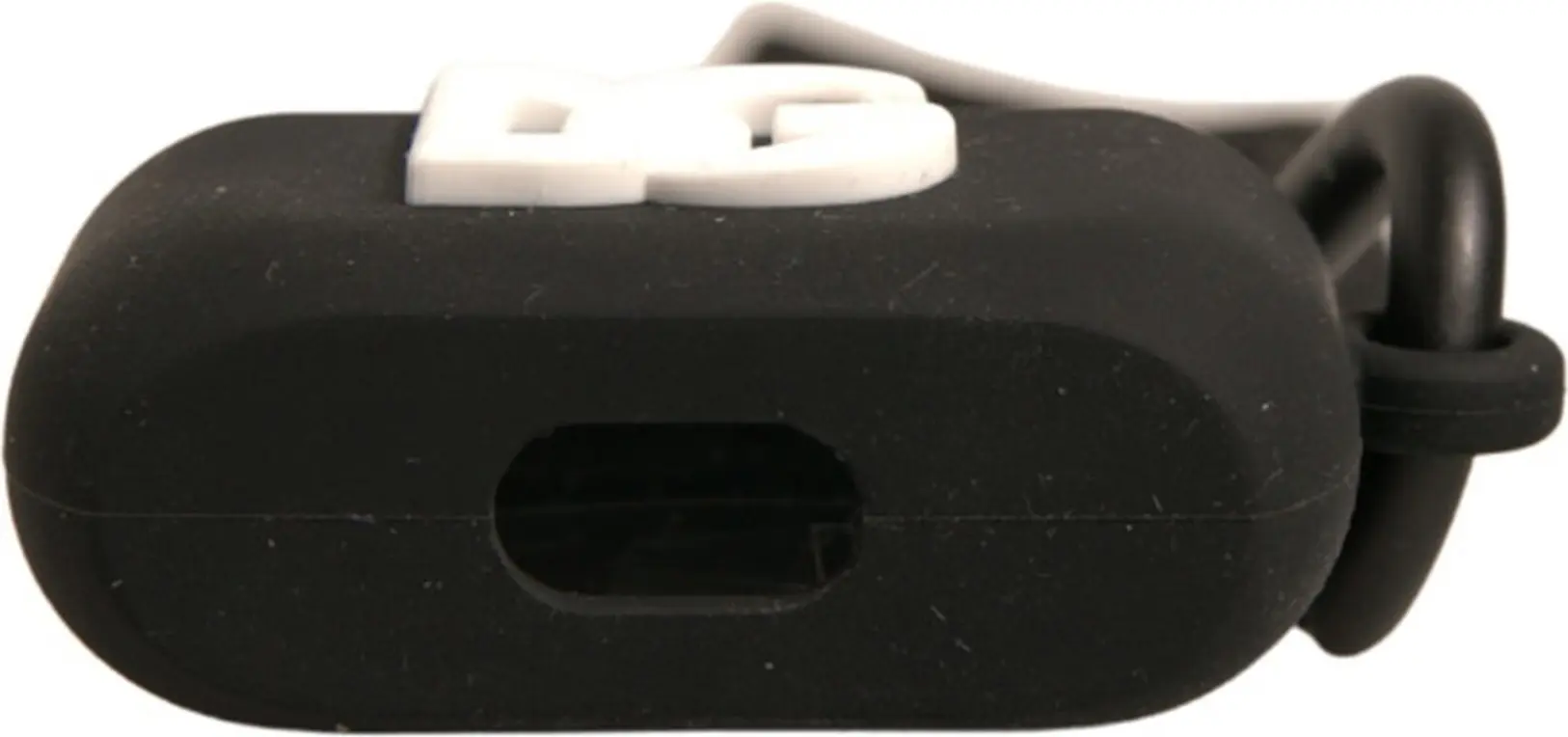Case Dolce & Gabbana Black Silicone Rubber Logo Embossed Airpods 