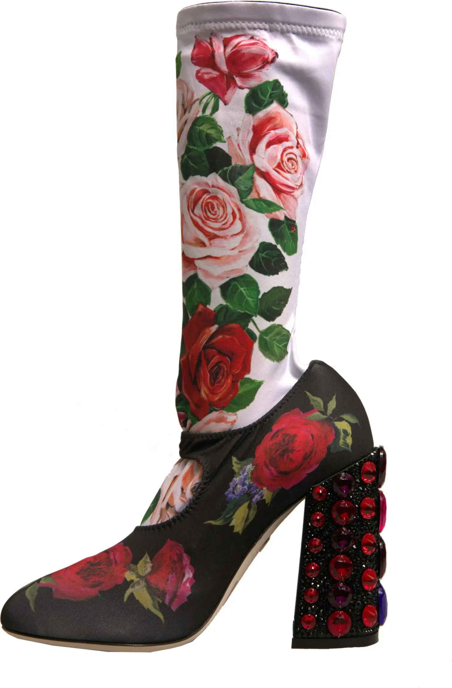 Ботильоны-носки средней длины Dolce & Gabbana