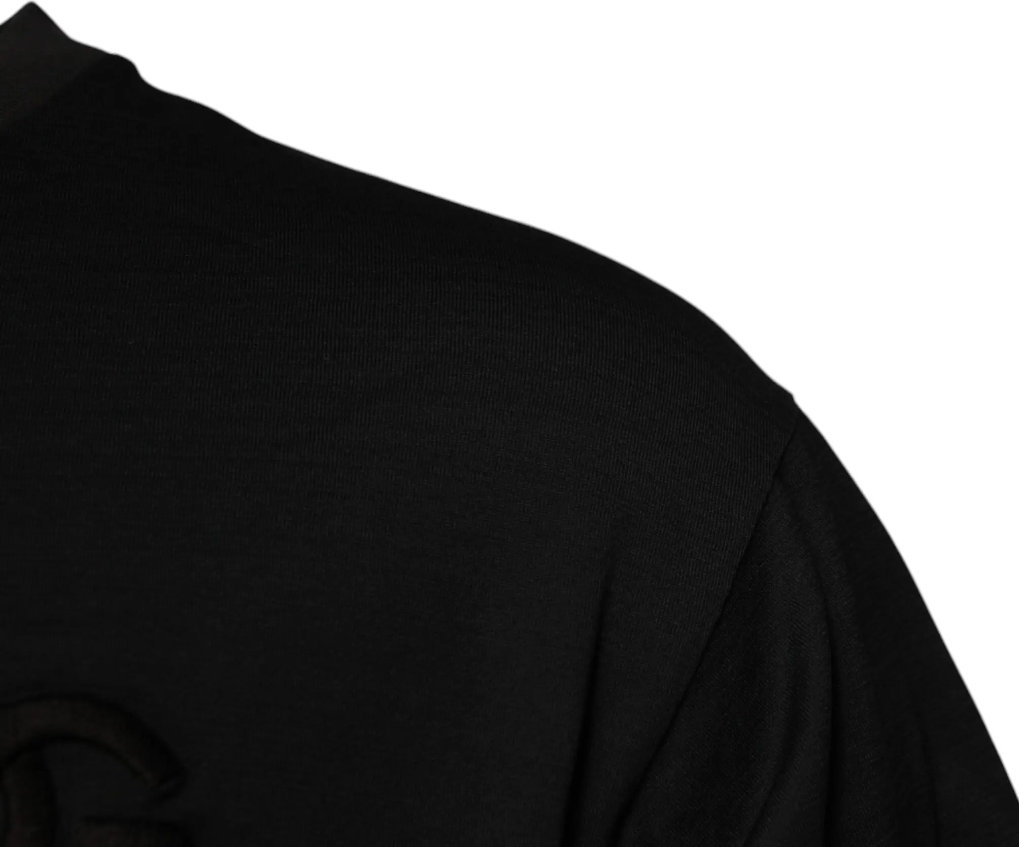 Black DG Logo Cotton Crew Neck T-shirt Dolce & Gabbana