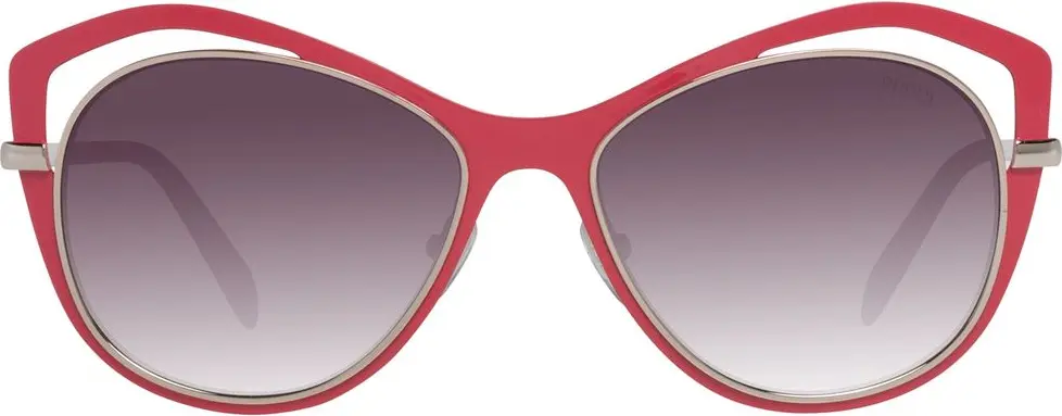Emilio Pucci Qizil Metall Quyosh Kiyimi