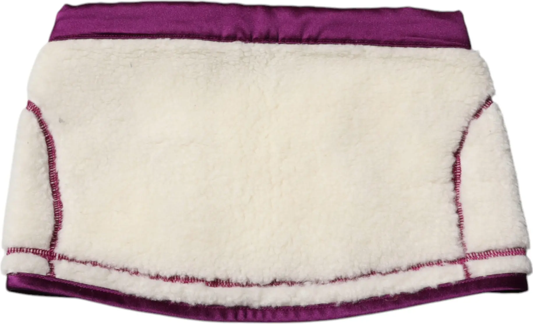 Sharf Dolce & Gabbana Oq Binafsha Kashmir Fleece Bo'yinoyog'i