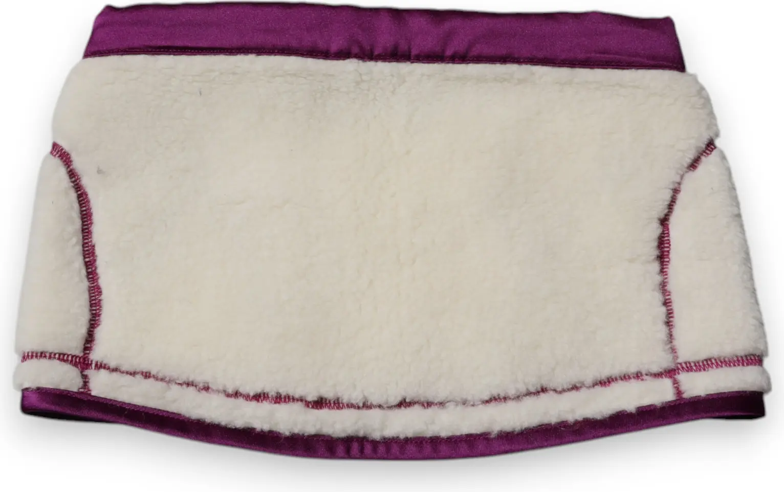 Sharf Dolce & Gabbana Oq Binafsha Kashmir Fleece Bo'yinoyog'i