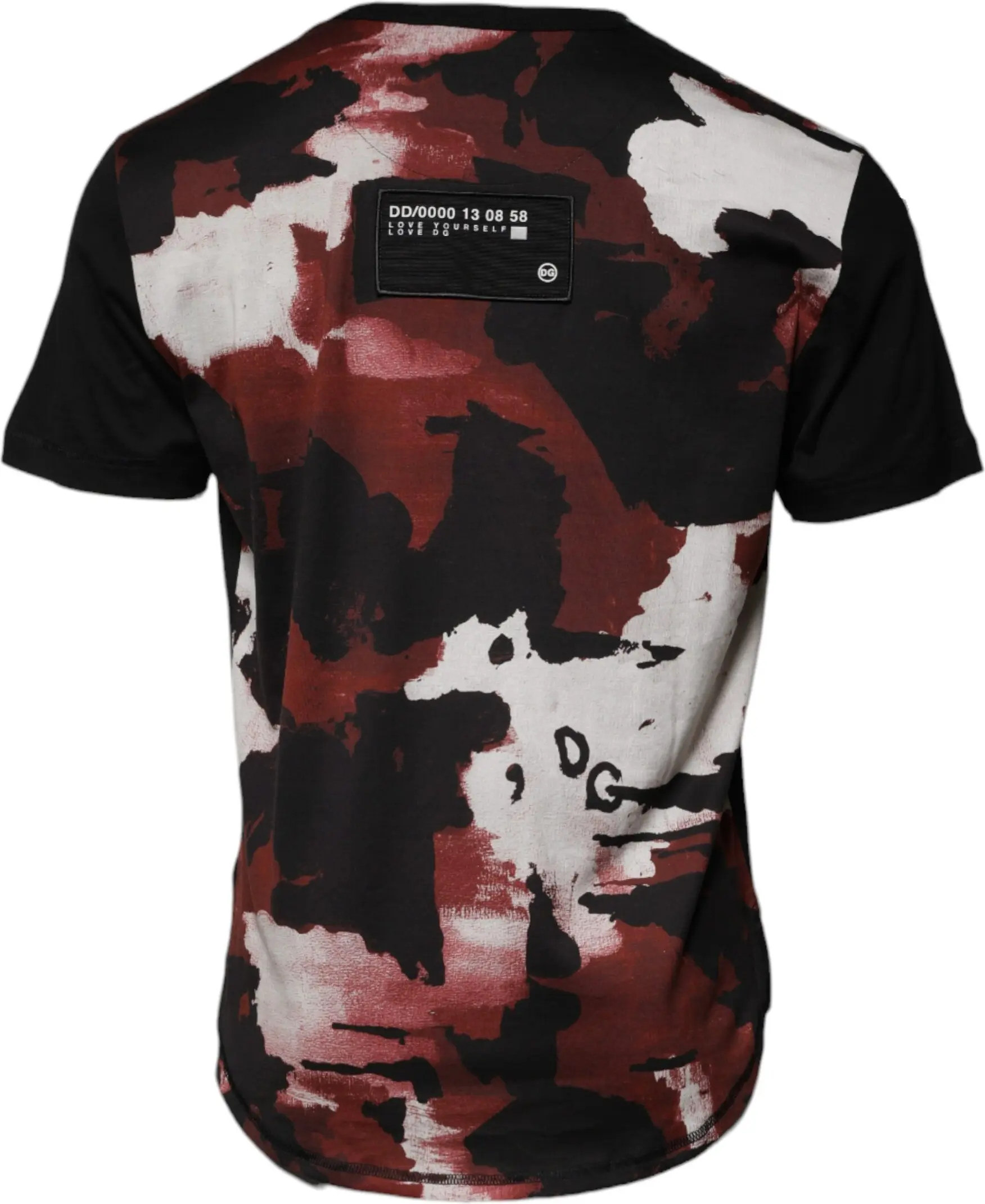 `Dolce & Gabbana` multicolor kamuflyajli yaxshi kiyim T-shirt