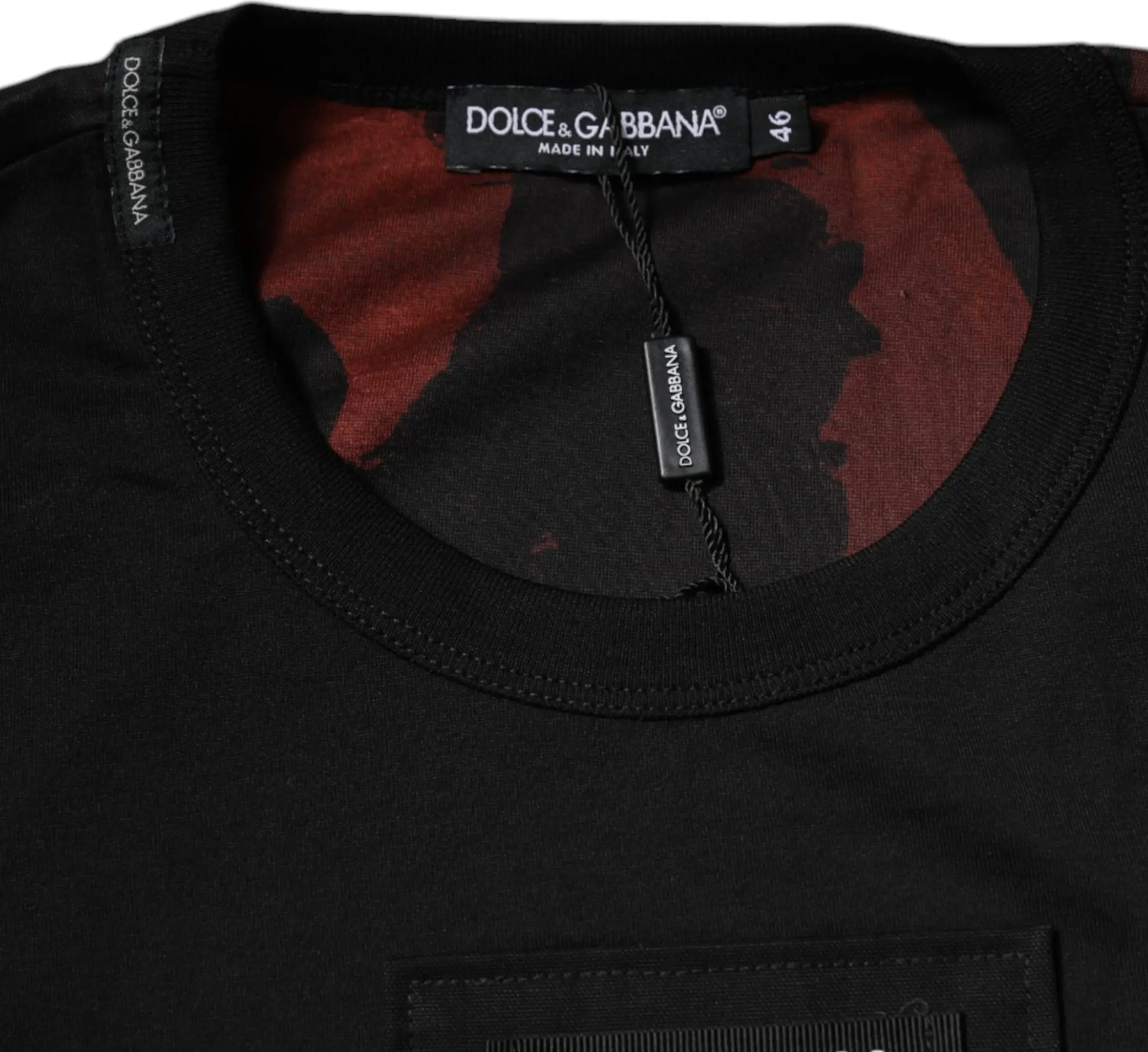 `Dolce & Gabbana` multicolor kamuflyajli yaxshi kiyim T-shirt