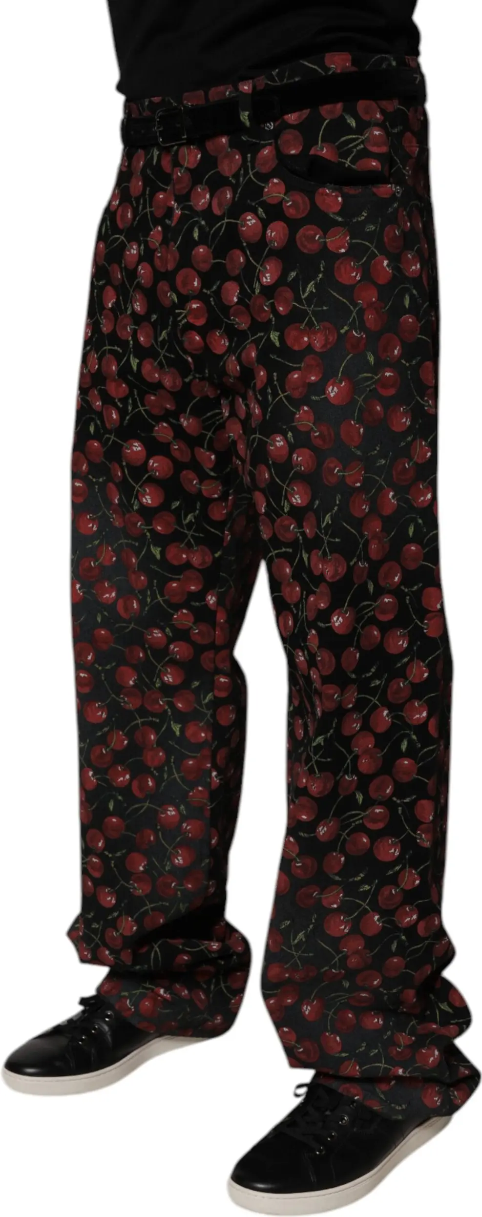 Джинсы Dolce & Gabbana Black Cherry Cotton Прямые