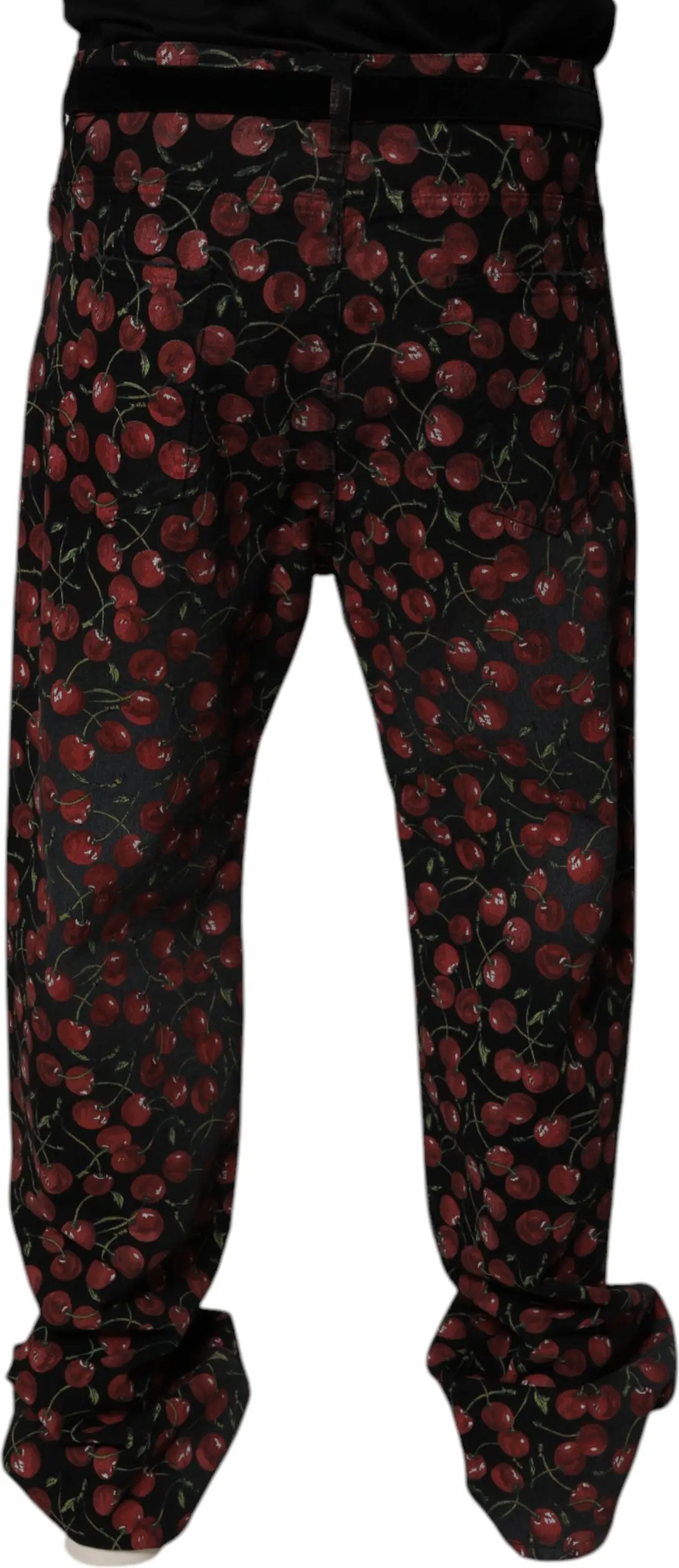 Джинсы Dolce & Gabbana Black Cherry Cotton Прямые