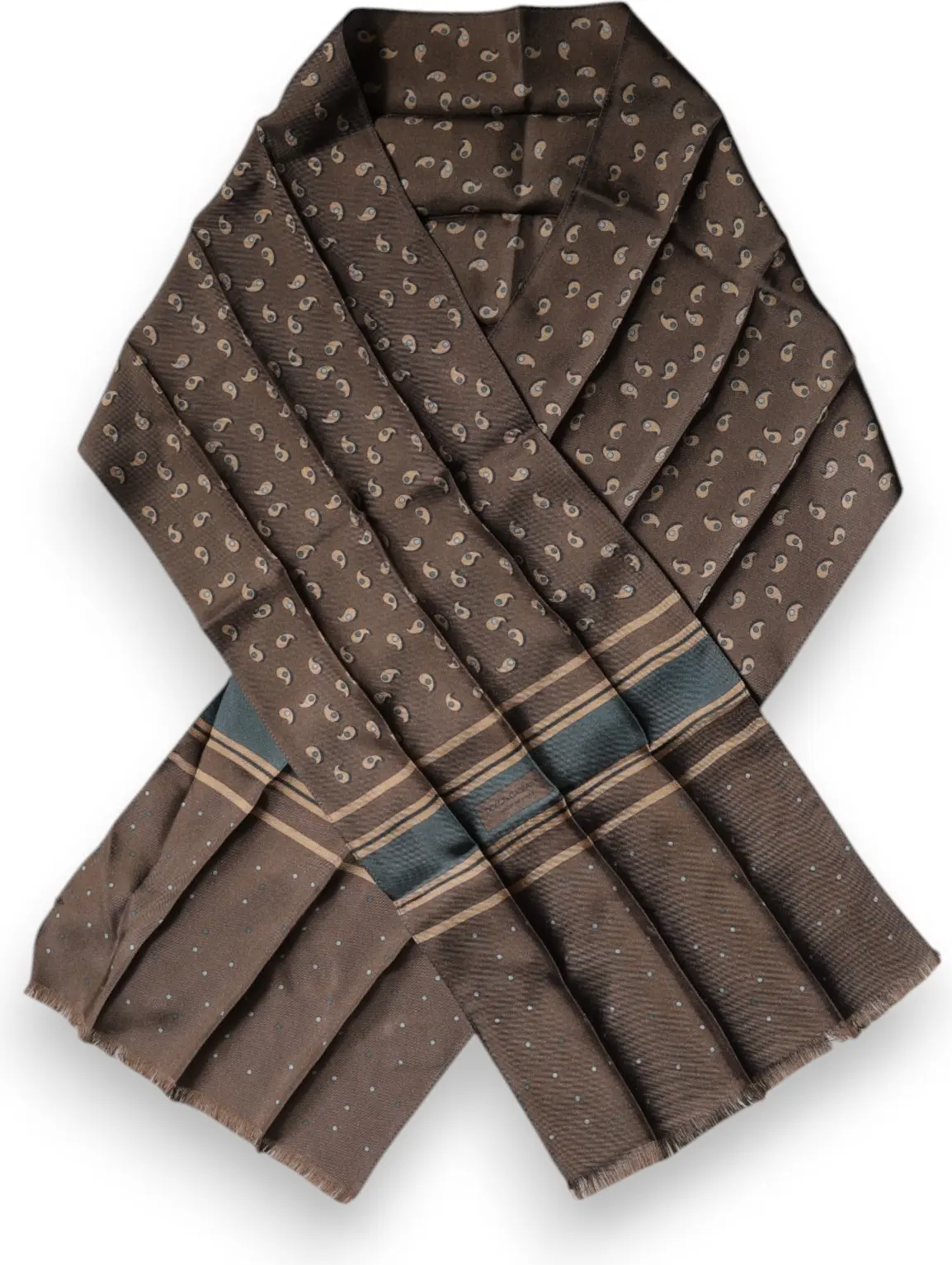 Dolce & Gabbana ipakdan to'qilgan sharf sharf