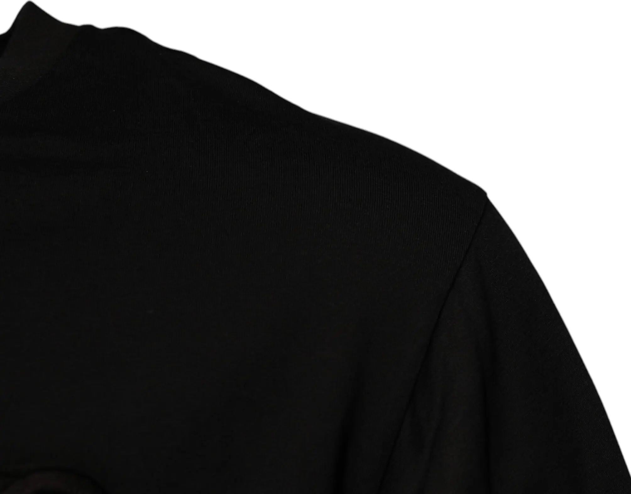 Dolce & Gabbana logotipli qora paxta futbolka