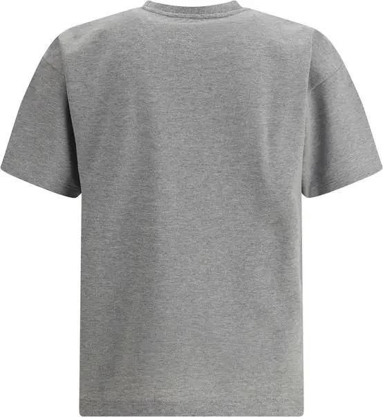 Keng futbolka Saint Laurent Grey Cotton