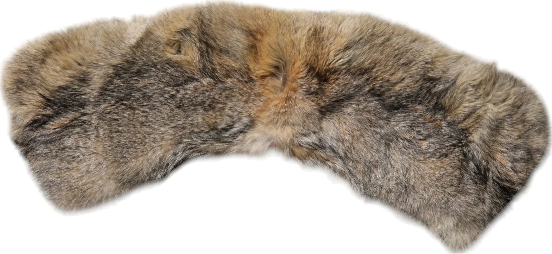 Scarf Dolce & Gabbana Brown Fur Shoulder Collar Neck Wrap