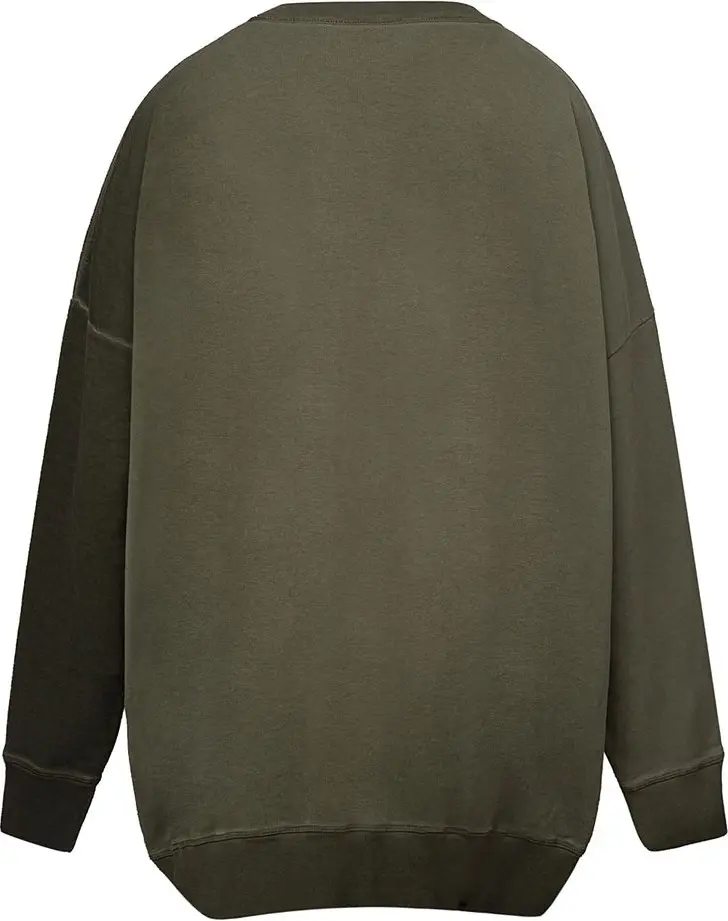 Green Cotton Sweatshirt Dsquared2