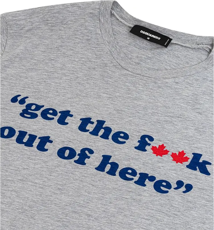 Cotton T-Shirt Dsquared2