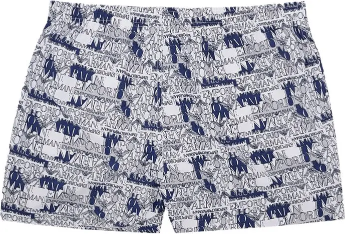 Polyester suzish shortilari Armani Emporio
