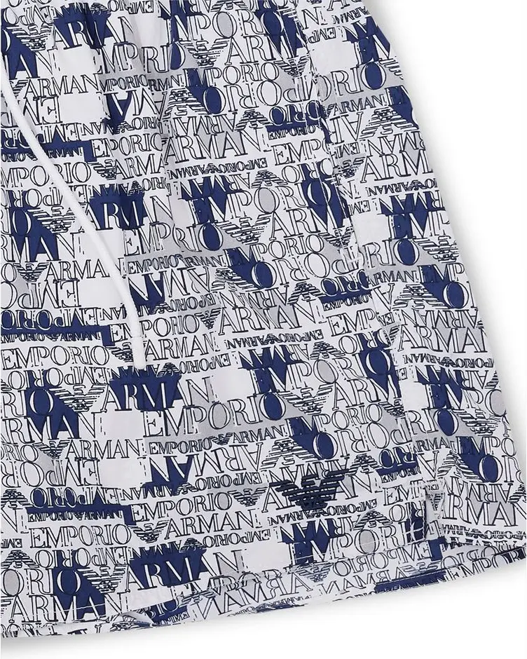 Polyester suzish shortilari Armani Emporio