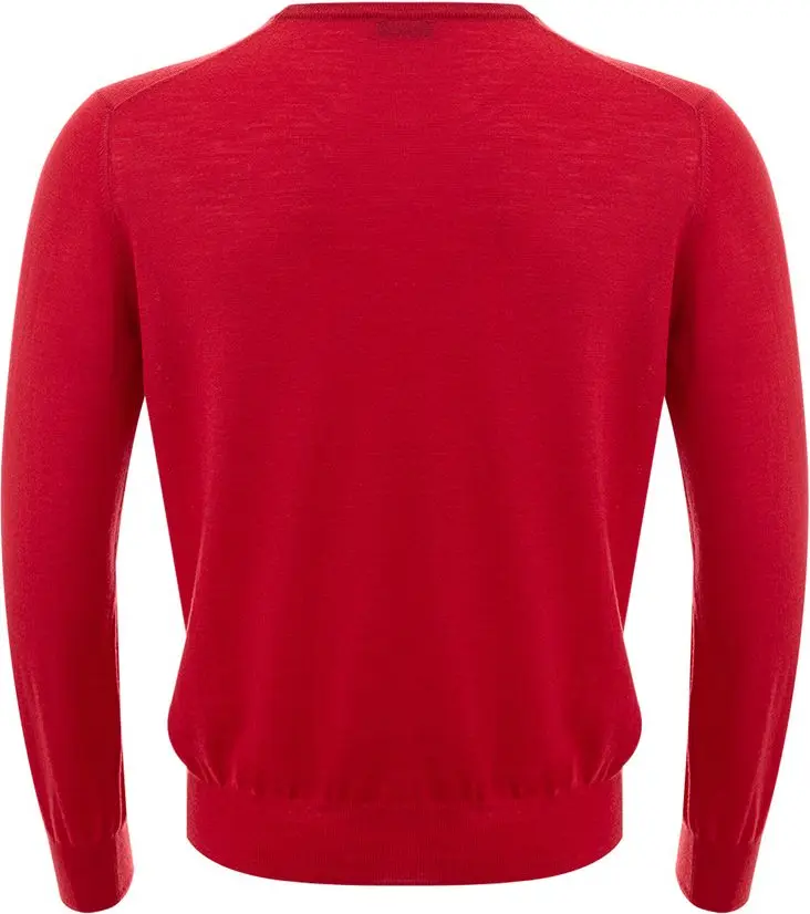 Red Wool Sweatshirt Gran Sasso