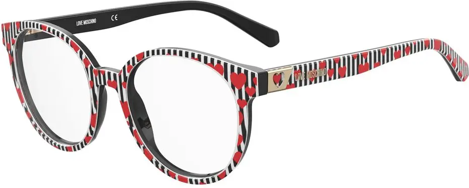 Eye Glasses LOVE MOSCHINO Black Acetate Glasses (Frames)
